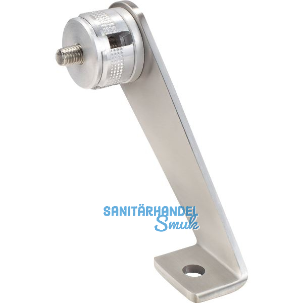 KWS Endst�tze WS2 schr�g 40�, f�r � 35mm, links, Edelstahl matt