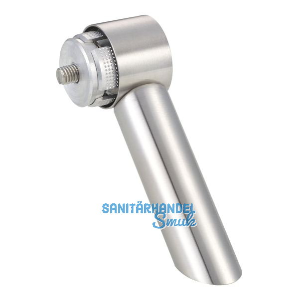 KWS Endst�tze RS - schr�g 45� Rundrohr, links, 35mm, Edelstahl