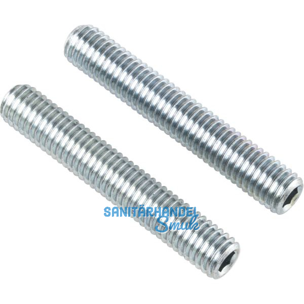 KWS Befestigungszubeh�r Glas P3 - paarweise, M8 x 55, Stahl verzinkt