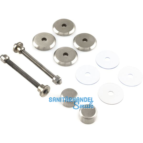 KWS Befestigungszubeh�r Glas S2 - einseitig, M6 x 45, Edelstahl