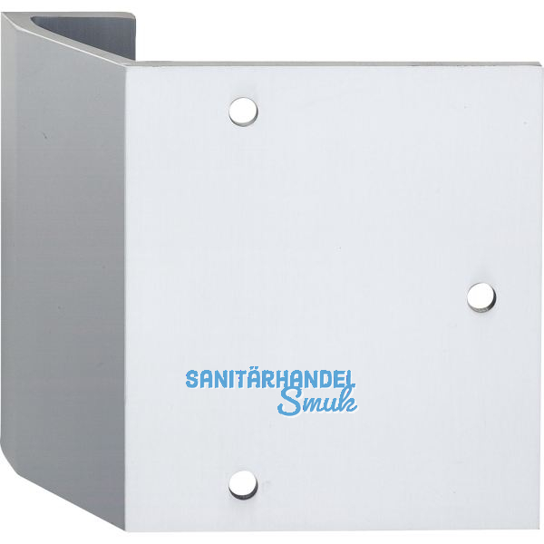 KWS Konsole I - 120mm f�r bauseitige Griffplatten, Alu silber eloxiert