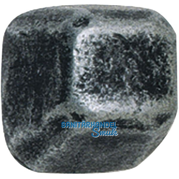 SCH�SSWENDER Hutmutter eckige Form - 13 x 15mm, M 8, Schmiedeeisen schwarz