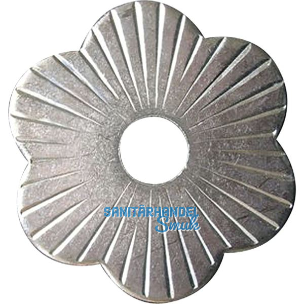 Zierrosette (Pfettenscheibe) � 80x4 mm, Bohr-� 17 mm, Stahl verzinkt (B)