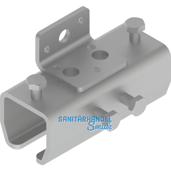 Kombinationsmuffe/Verbindungsmuffe HELM 303 f�r Wandmontage, Stahl verzinkt