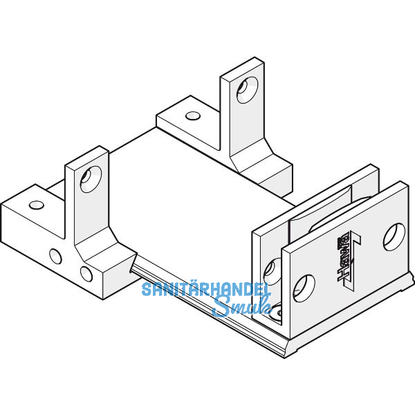 F�hrung unten lang, zu F�hrungsschiene