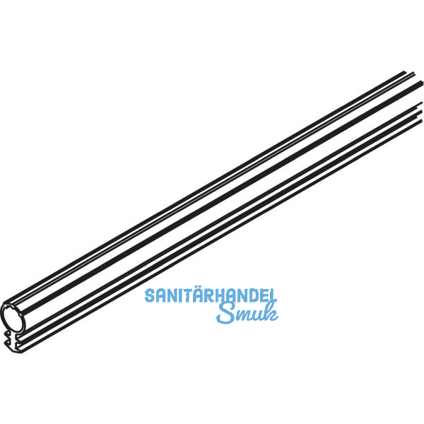 Hohlkammerdichtung HAWA- Variofold/Centerfold 80/H, 10 Meter, Gummi schwarz