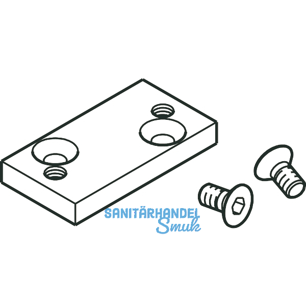 HAWA Junior GP Unterlage 6 mm zu Bodenf�hrung spielfrei