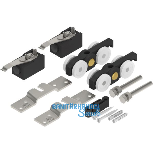 HELM 140 Beschlagset Holz ohne Laufschiene