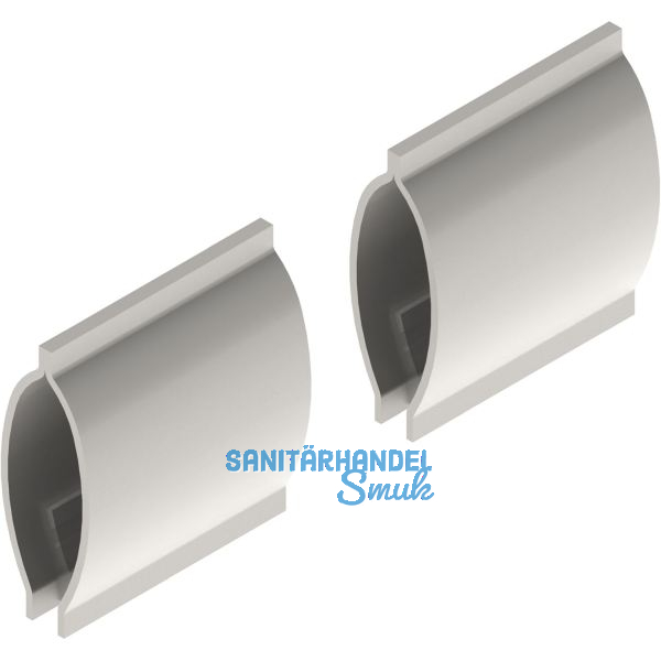 HELM GT-L Klammernset f�r T-Blende Edelstahl