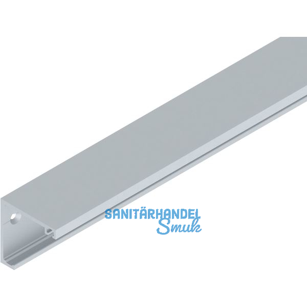 HELM GT-L Laufschiene Wandmontage auf Ma� Aluminium silber eloxiert