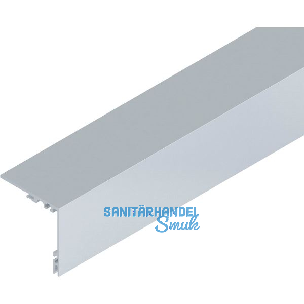 HELM GT-S 150 Montageprofil deckenb�ndige Montage auf Ma� Alu silber eloxiert