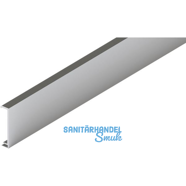 HAWA-Junior 80/100 Pocket Clipblende zu Montageset Wandtasche L=2000 mm silber