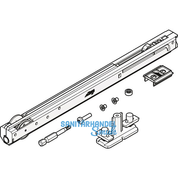 HAWA Soft Move 40 Einzugsd�mpfung bis 40 kg Fl�gelgewicht