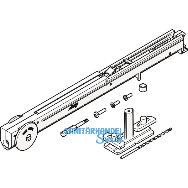 HAWA Soft Move 120 Einzugsd�mpfung bis 120 kg Fl�gelgewicht
