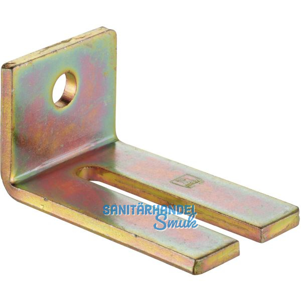 Winkelbefestigung HELM 104 WD doppelt Stahl verzinkt gelb