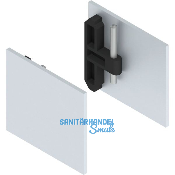 HELM GT-L Abdeckkappen-Set Aluminium silber eloxiert