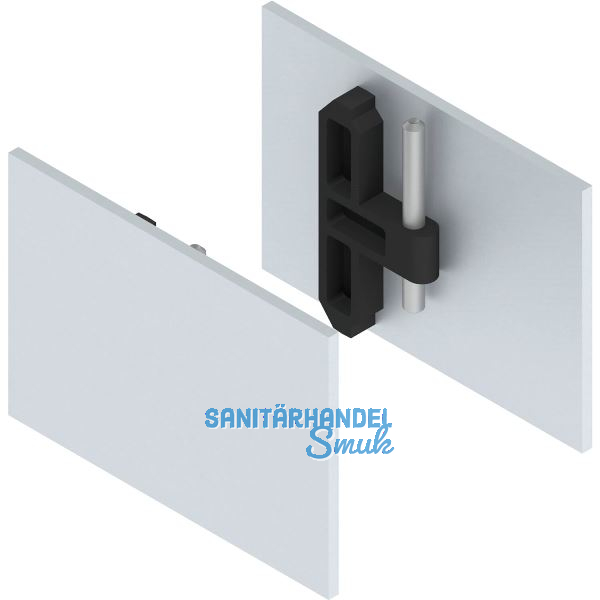 HELM GT-L Abdeckkappen-Set f�r Seitenteil Aluminium silber eloxiert