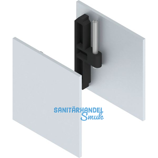 HELM GT-S 150 Abdeckkappen-Set klemmbar silber eloxiert