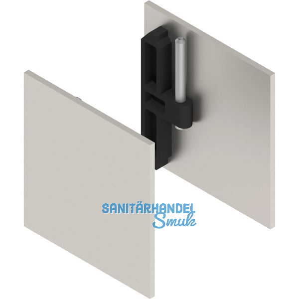 HELM GT-S 150 Abdeckkappen-Set klemmbar Edelstahl-Effekt