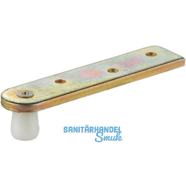 F�hrungsrolle HELM 249 F,12 mm, Stahl verzinkt, gelb