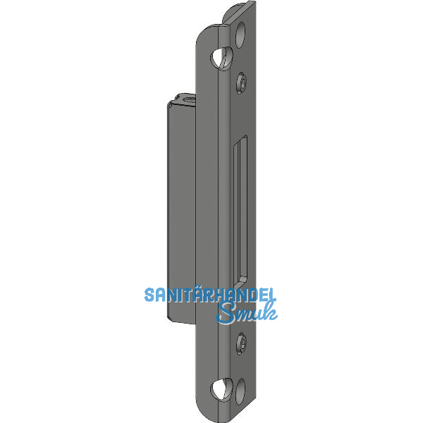 Schlie�blech STV f�r Schwenkriegel, 140 x 28 x 11mm, silber