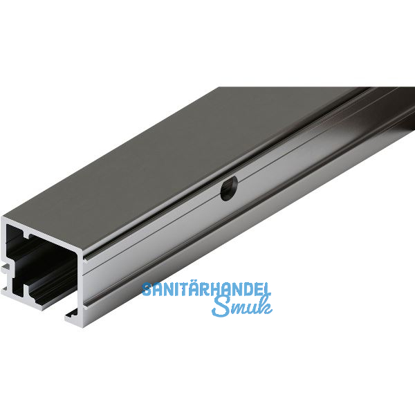 HAWA-Junior 100 Laufschiene Wandmontage L=2000 mm silber