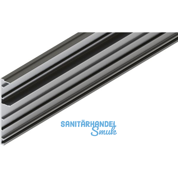 HAWA Junior 100/Z Clipblende L=6000 mm auf Ma� silber