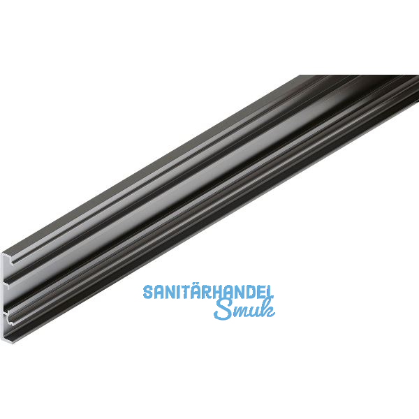 HAWA-Junior 100/B Clipblende L=6000 mm auf Ma� silber