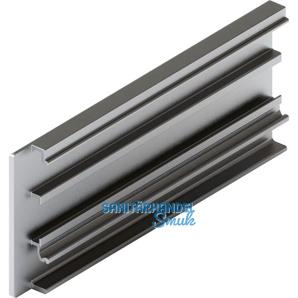 HAWA-Junior 100/B Acoustics Abdeckkappe Clipblende 95 mm links silber