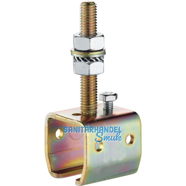 Befestigungsmuffen HELM 304 Stahl verzinkt gelb