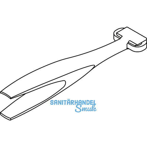 HAWA Porta/Divido Schienenreiniger Kunststoff blau