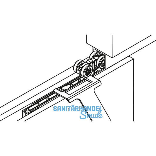 HAWA Porta HMD/HMT Demontageschl�ssel Stahl verzinkt
