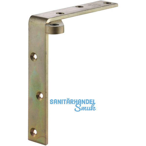 Tragwinkel HELM 397, links, Loch-� 5,9 mm, Stahl verzinkt, gelb