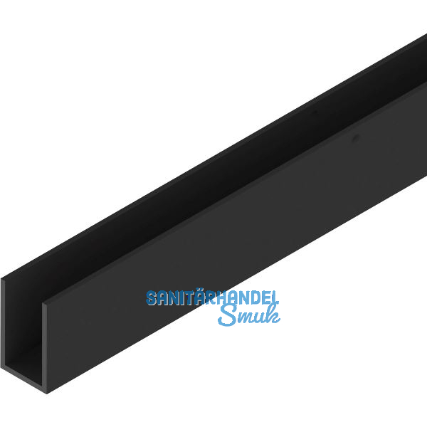 SOLIDO 100/HELM 140/GT-S 150 U-Blende auf Ma� L=6000 mm schwarz matt