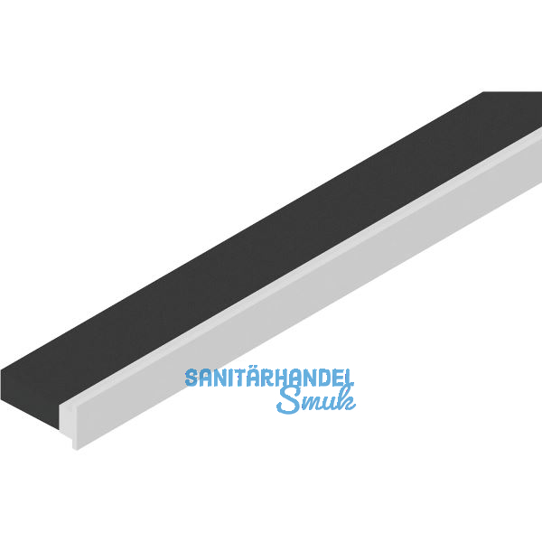 SOLIDO/HELM B�rstendichtung 10 mm zu Anschlagkasten Holz/Glas auf Ma� schwarz