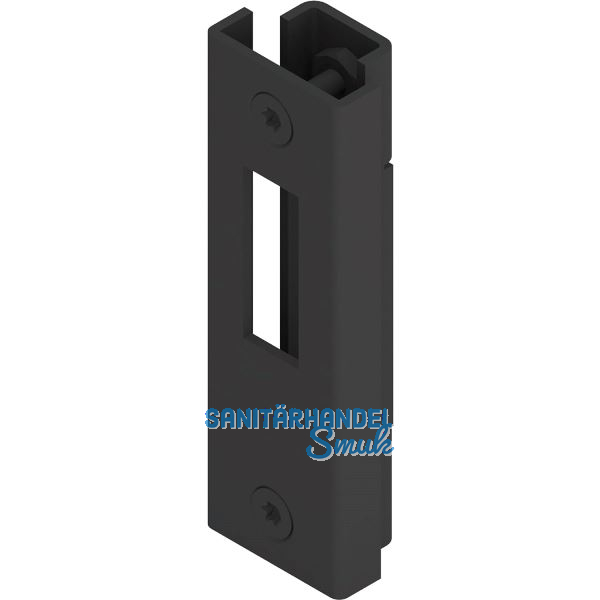 SOLIDO/HELM Schlie�blech zu Anschlagkasten schwarz matt