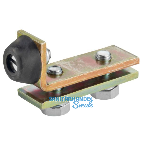 Schienenstopper HELM 1400 P Stahl verzinkt gelb