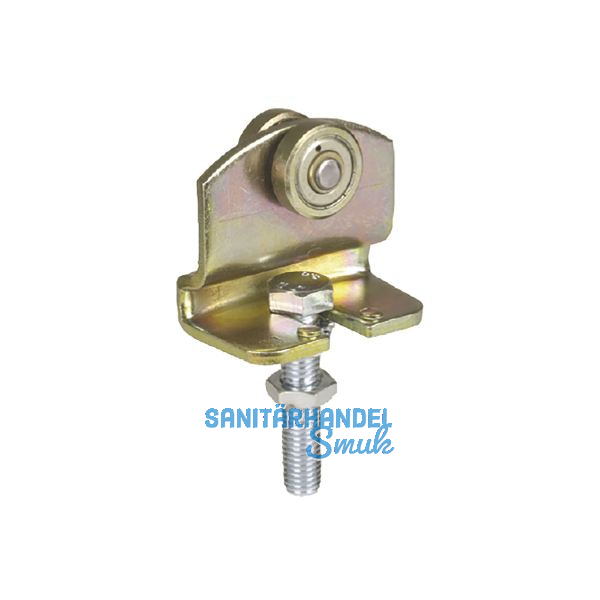 Rollapparat HELM 490 einpaarig, Stahl verzinkt, gelb