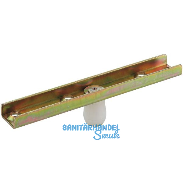 F�hrungsrolle HELM 449 F, Stahl verzinkt, gelb