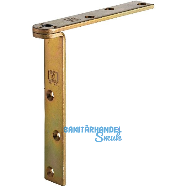 Tragwinkel HELM 596, Loch-� 8,4 mm, Stahl verzinkt, gelb