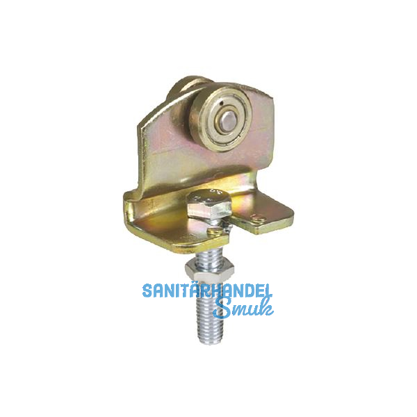 Rollapparat HELM 590 einpaarig, Stahl verzinkt, gelb