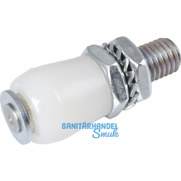 F�hrungsrolle HELM 549 S, Stahl verzinkt, gelb