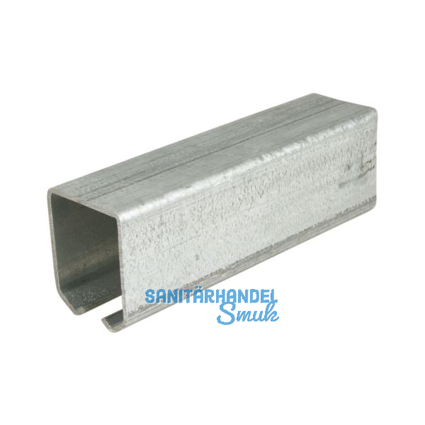 Laufschiene f�r freitragende Tore, L�nge 3000 mm, Stahl verzinkt