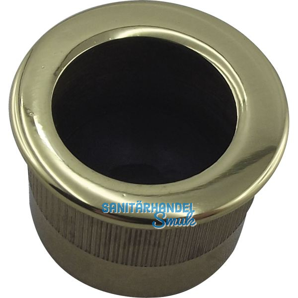 MARCHESI Stirnziehgriff Einlassma� � 25 mm, Aluminium poliert