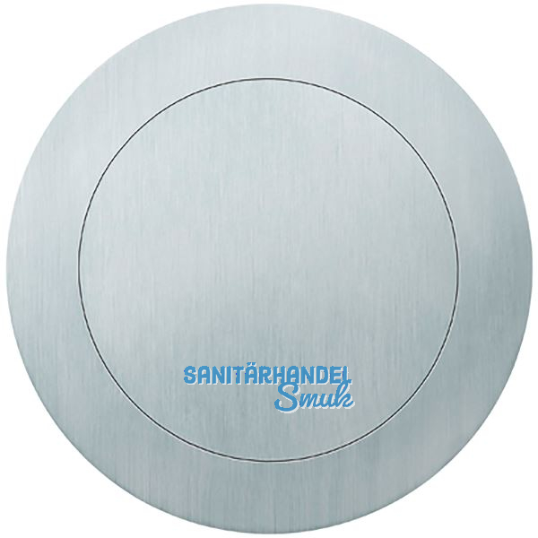 Schiebet�rmuschel FSB 4252 rund, geschlossen, Edelstahl feinmatt