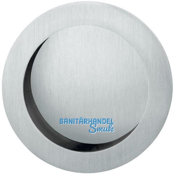 Schiebet�rmuschel FSB 4252 rund, offen, Edelstahl feinmatt