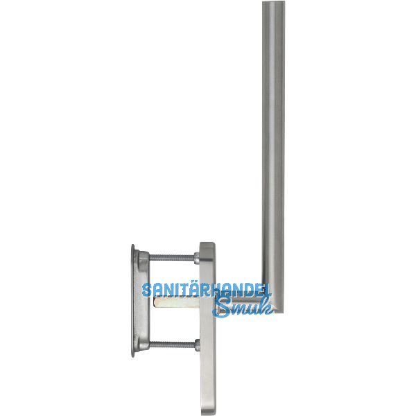 HOPPE Hebeschiebegarnitur AMSTERDAM mit Muschelgriff UG, L 285 mm,Edelstahl matt