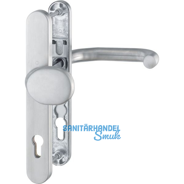 SH-Wechselgarnitur PARIS m Schmalschild PZ92, Ed matt