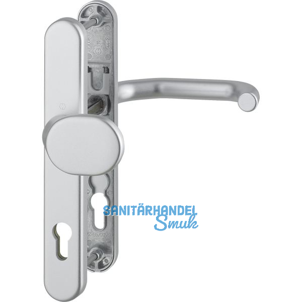 SH-Wechselgarnitur PARIS m Schmalschild PZ92, silber