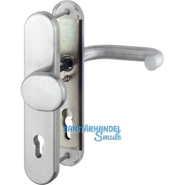 SH-Wechselgarnitur PARIS-auf Schild PZ88, 57-67, SST, ohne Kzs., Edelstahl